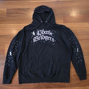 Phoebe Bridgers Double Sided Dragon Hoodie Tour Merch Moon Sleeve Print Size XXL